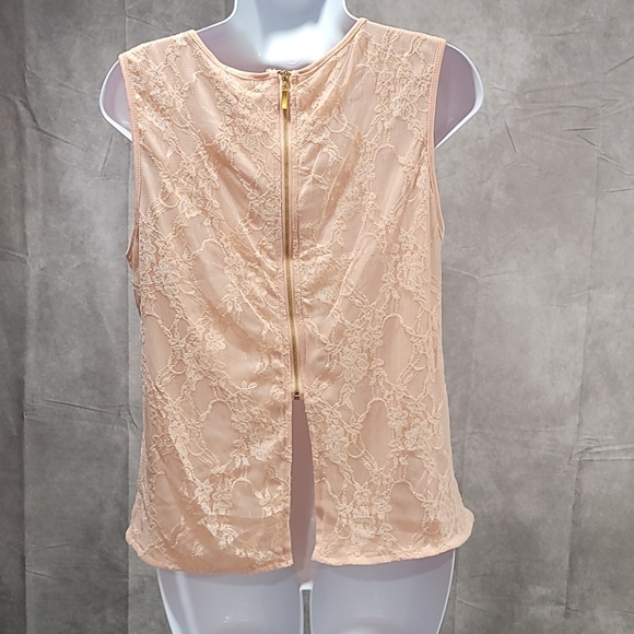 Peach Zip Tank - Picture 2 of 3